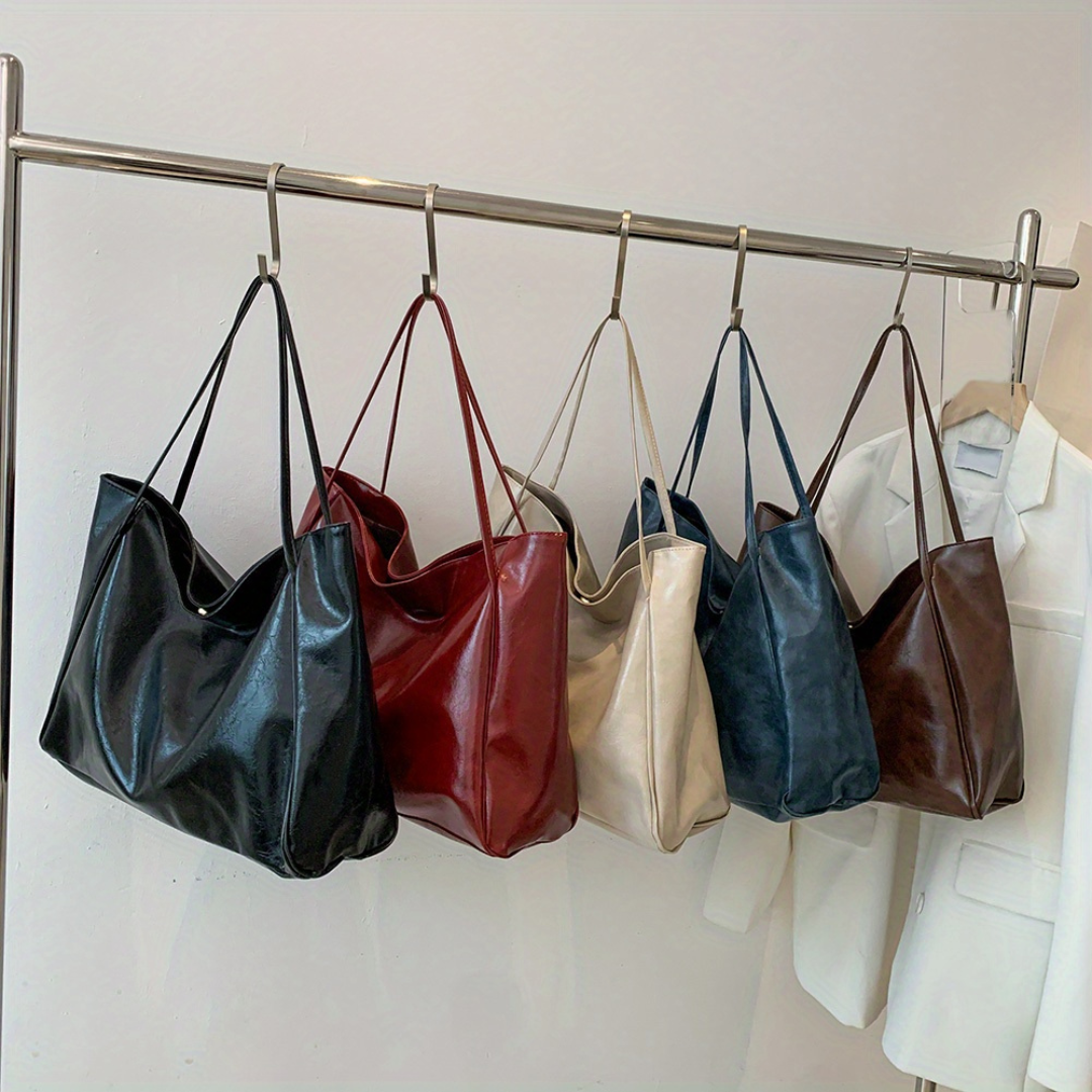 Bolsa Tote Grande Vermelha Garbo Hannah - Garboza