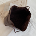 Bolsa Tote Grande Marrom Garbo Hannah - Garboza