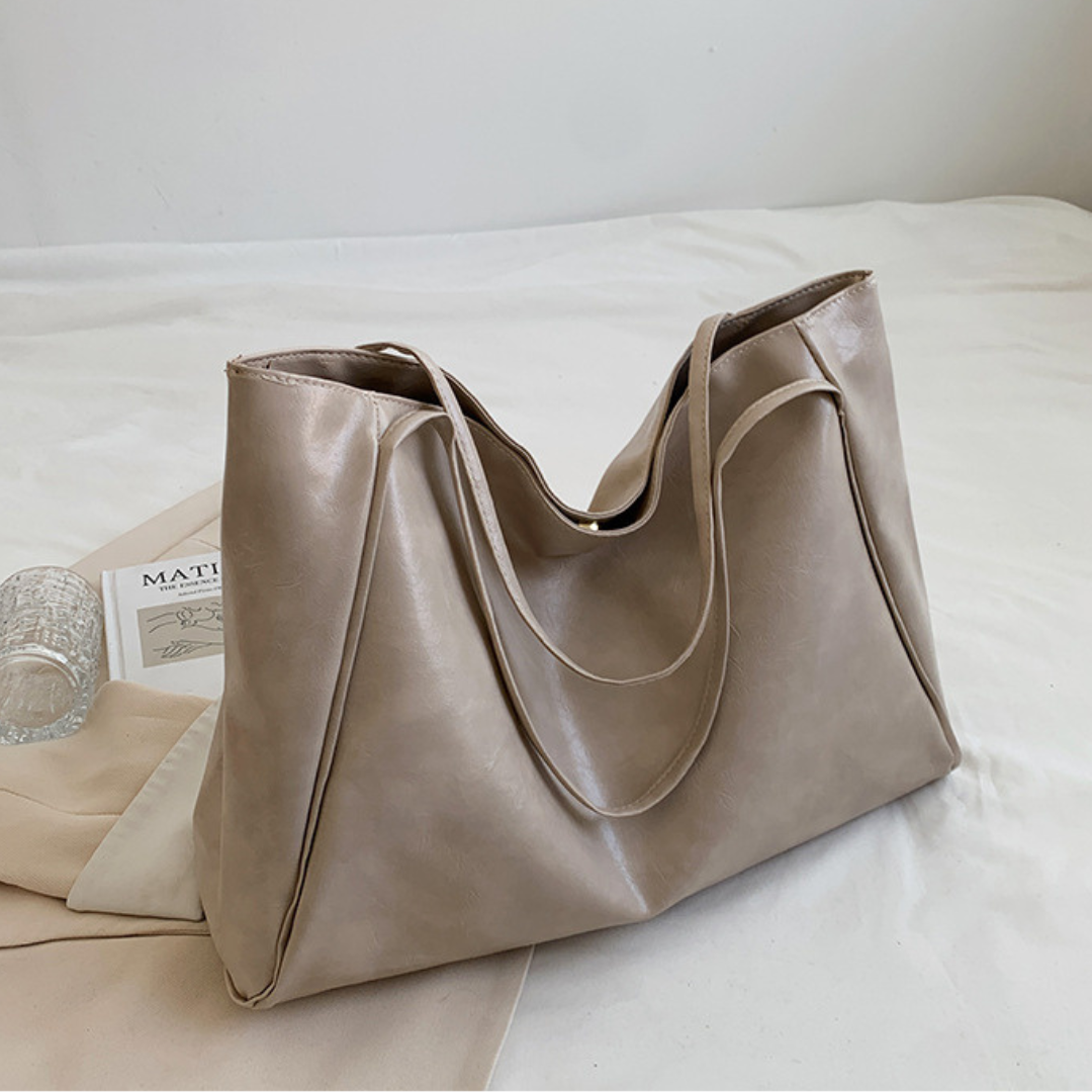 Bolsa Tote Grande Branca Garbo Hannah - Garboza