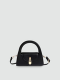 Bolsa de Mão Pequena Preta Garbo Dahlia - Garboza