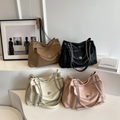 Bolsa Satchel Grande Preto Garbo Ana Laura - Garboza