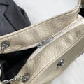 Bolsa Satchel Grande Branco Garbo Ana Laura - Garboza