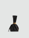 Bolsa de Mão Pequena preta Garbo Tatiane - Garboza