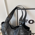 Bolsa Tote Grande Preta Garbo Marília - Garboza