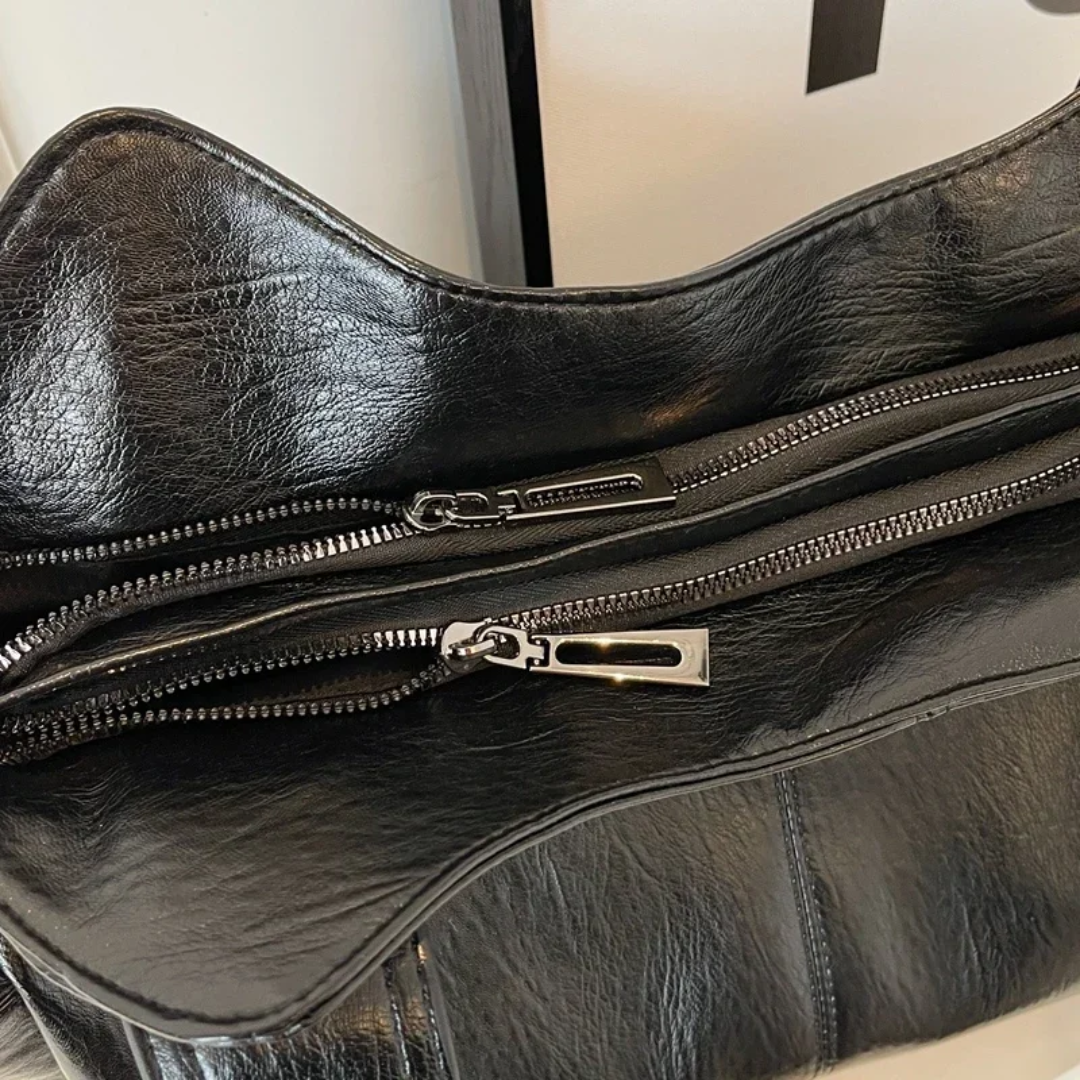 Bolsa Tote Grande Preta Garbo Marília - Garboza