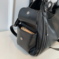 Bolsa Tote Grande Preta Garbo Marília - Garboza