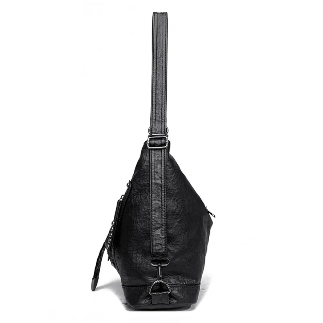 Bolsa Hobo Grande Preta Garbo Areta - Garboza