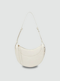 Bolsa Transversal Média Branca Garbo Pamela - Garboza