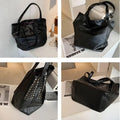 Bolsa Tote Grande Preta Garbo Valéria - Garboza