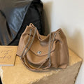 Bolsa Satchel Grande Marrom Garbo Ana Laura - Garboza