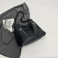 Bolsa Hobo Grande Preto Garbo Zoe - Garboza