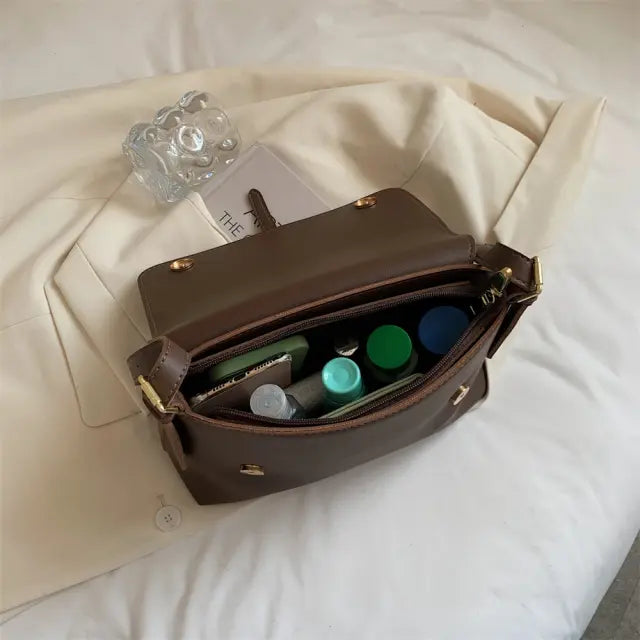 Bolsa Carteiro Grande Garbo Agatha - Garboza