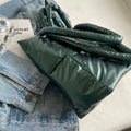 Bolsa Puffer Grande Verde Garbo Mariana - Garboza
