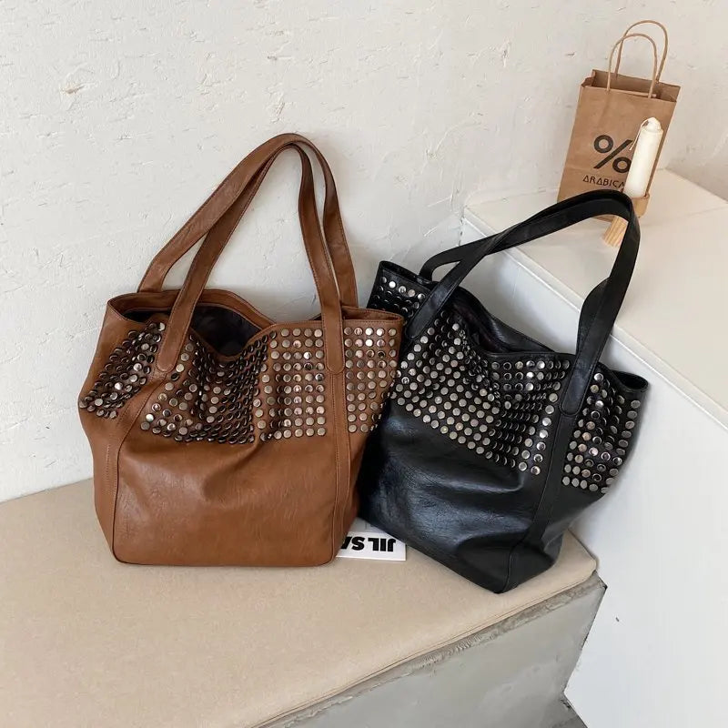 Bolsa Tote Grande Preta Garbo Valéria - Garboza