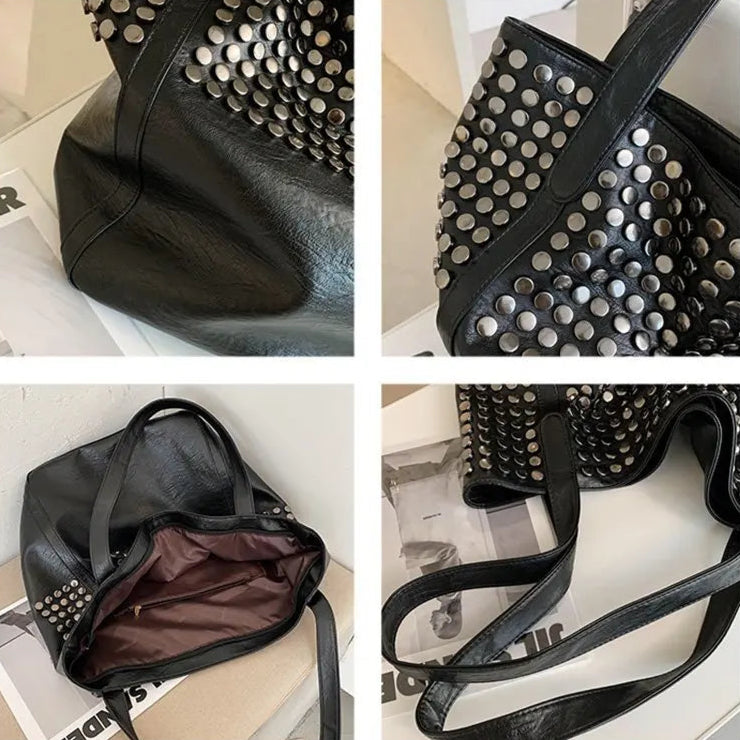 Bolsa Tote Grande Preta Garbo Valéria - Garboza