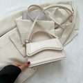 Bolsa Transversal Pequena Branca Garbo Alice - Garboza