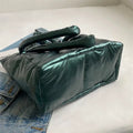 Bolsa Puffer Grande Verde Garbo Mariana - Garboza