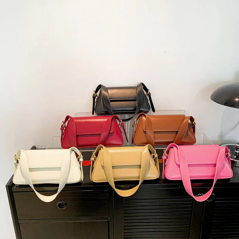 Bolsa De Ombro Pequena Marrom Garbo Rúbia - Garboza