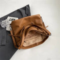 Bolsa Hobo Grande Marrom Garbo Zoe - Garboza