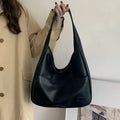 Bolsa Hobo Grande Preta Garbo Giulia - Garboza