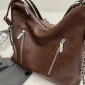 Bolsa Hobo Grande Marrom Garbo Zoe - Garboza