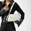 Bolsa De Ombro Pequena Branco Garbo Rúbia - Garboza