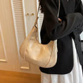 Bolsa Hobo Média Branca Garbo Gabriela - Garboza
