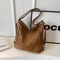 Bolsa Hobo Grande Marrom Garbo Zoe - Garboza