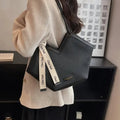 Bolsa Hobo Grande Preto Garbo Luara - Garboza