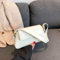 Bolsa De Ombro Pequena Branco Garbo Rúbia - Garboza